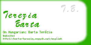 terezia barta business card